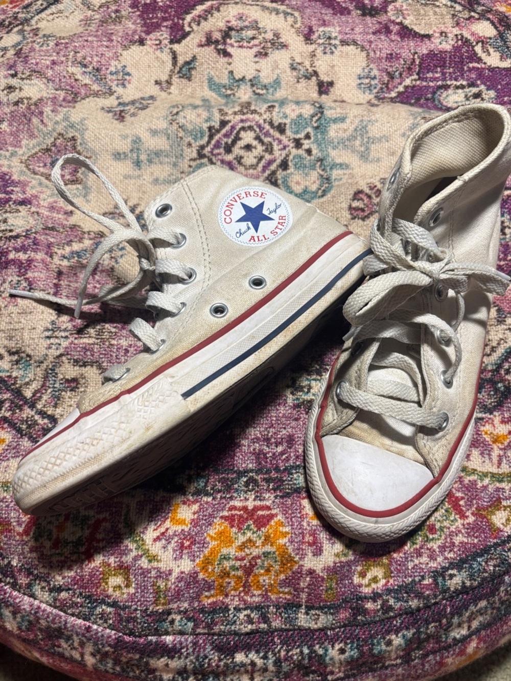 Converse Kids Chuck Taylor All Star Sneakers, White, Size 13